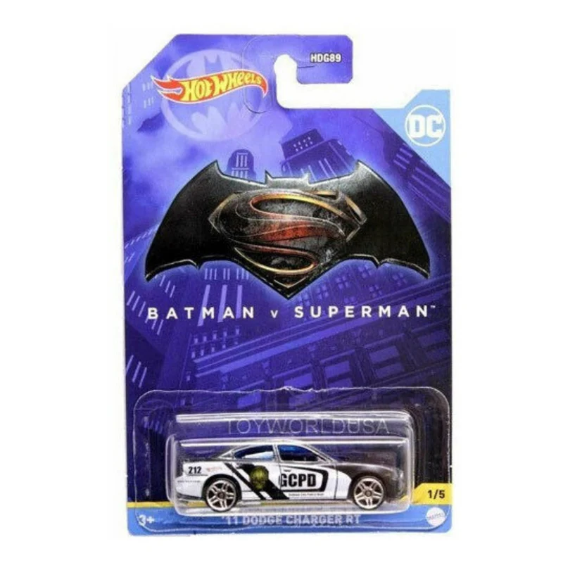 Foto 2 pulgar | Hot Wheels Batman V Superman 11 Dodge Charger Rt Hgd89