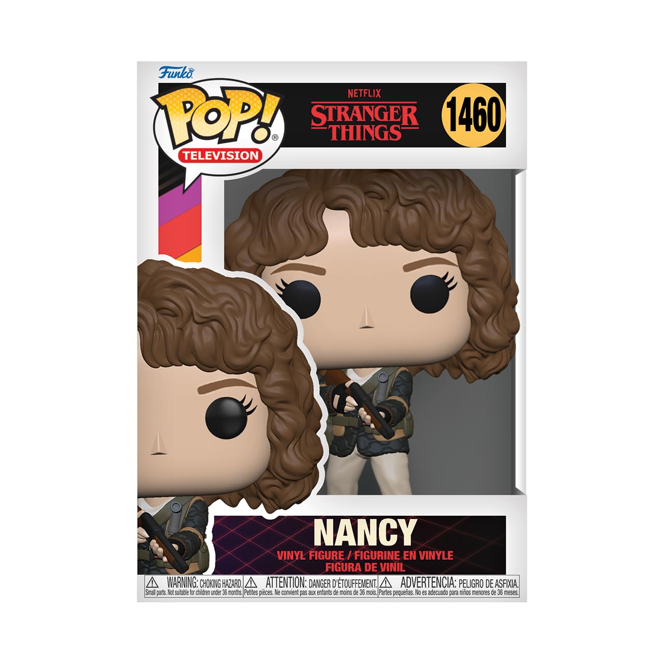 Foto 2 pulgar | Figura De Colección Funko Pop! Tv: Stranger Things Hunter Nancy - Venta Internacional.