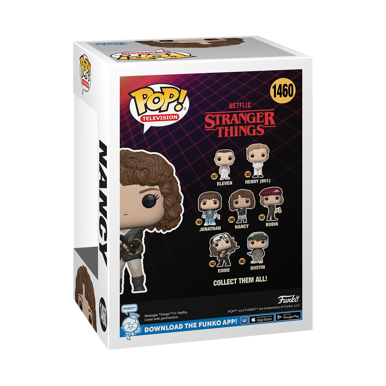 Foto 4 pulgar | Figura De Colección Funko Pop! Tv: Stranger Things Hunter Nancy - Venta Internacional.