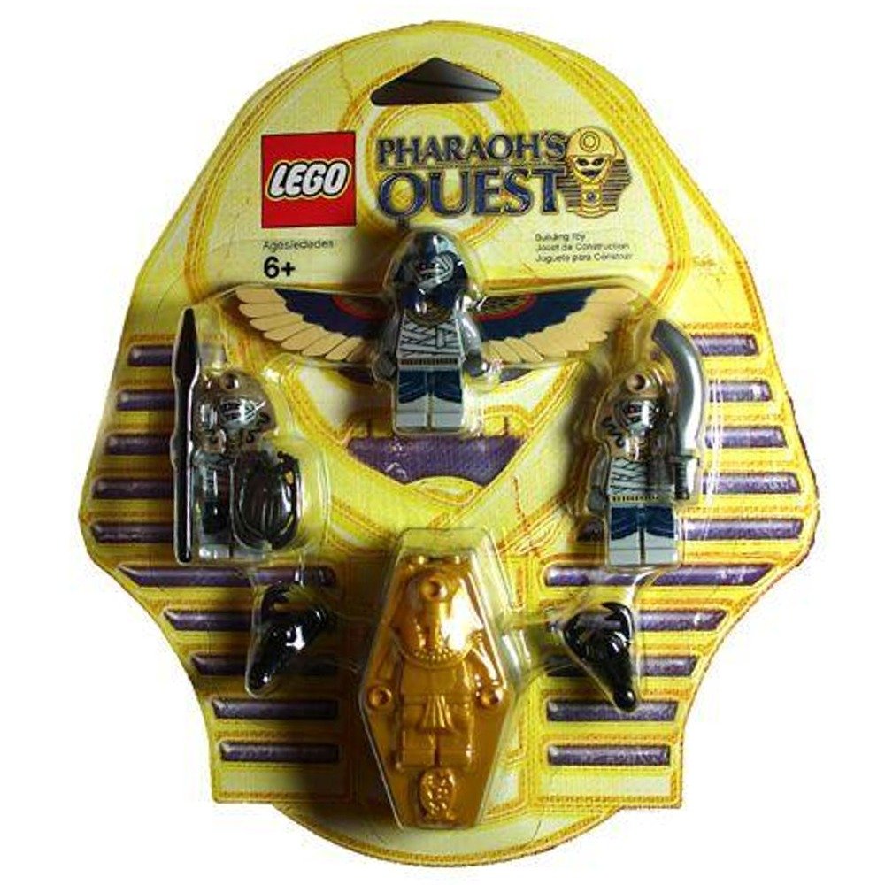Foto 2 pulgar | Paquete Lego Pharaohs Quest Mummy Battle De Juguete Con 3 Minifiguras - Venta Internacional.