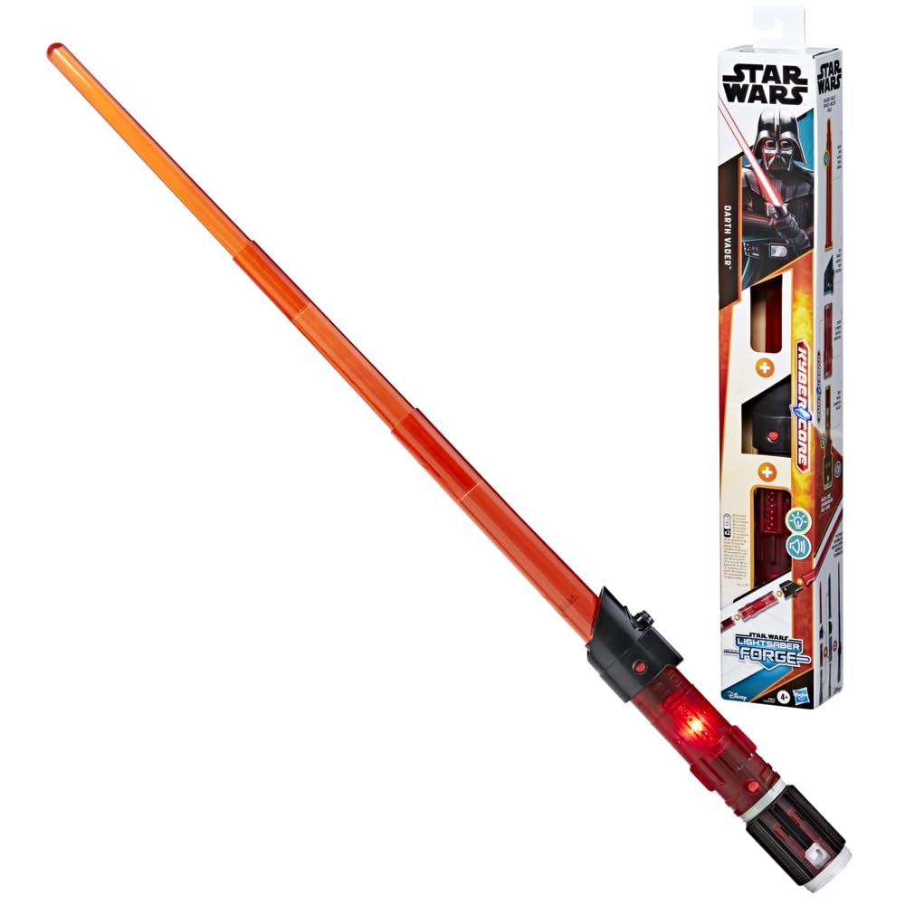 Foto 1 | Sable Láser Star Wars Forge Kyber Core Darth Vader Rojo - Venta Internacional.