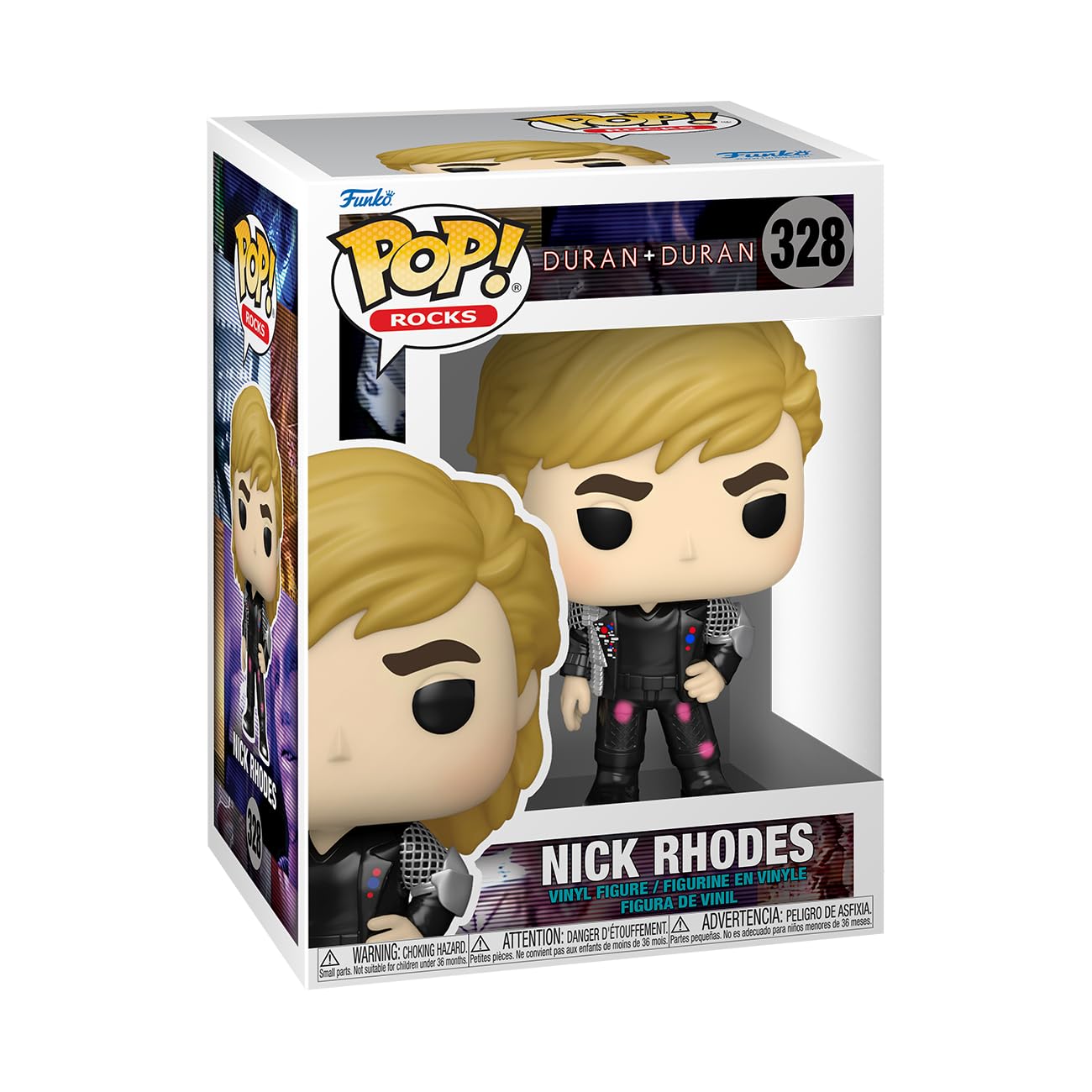 Foto 3 pulgar | Figura Funko Pop! ¡rockea A Duran  Wild Boys  Nick Rhodes! - Venta Internacional.