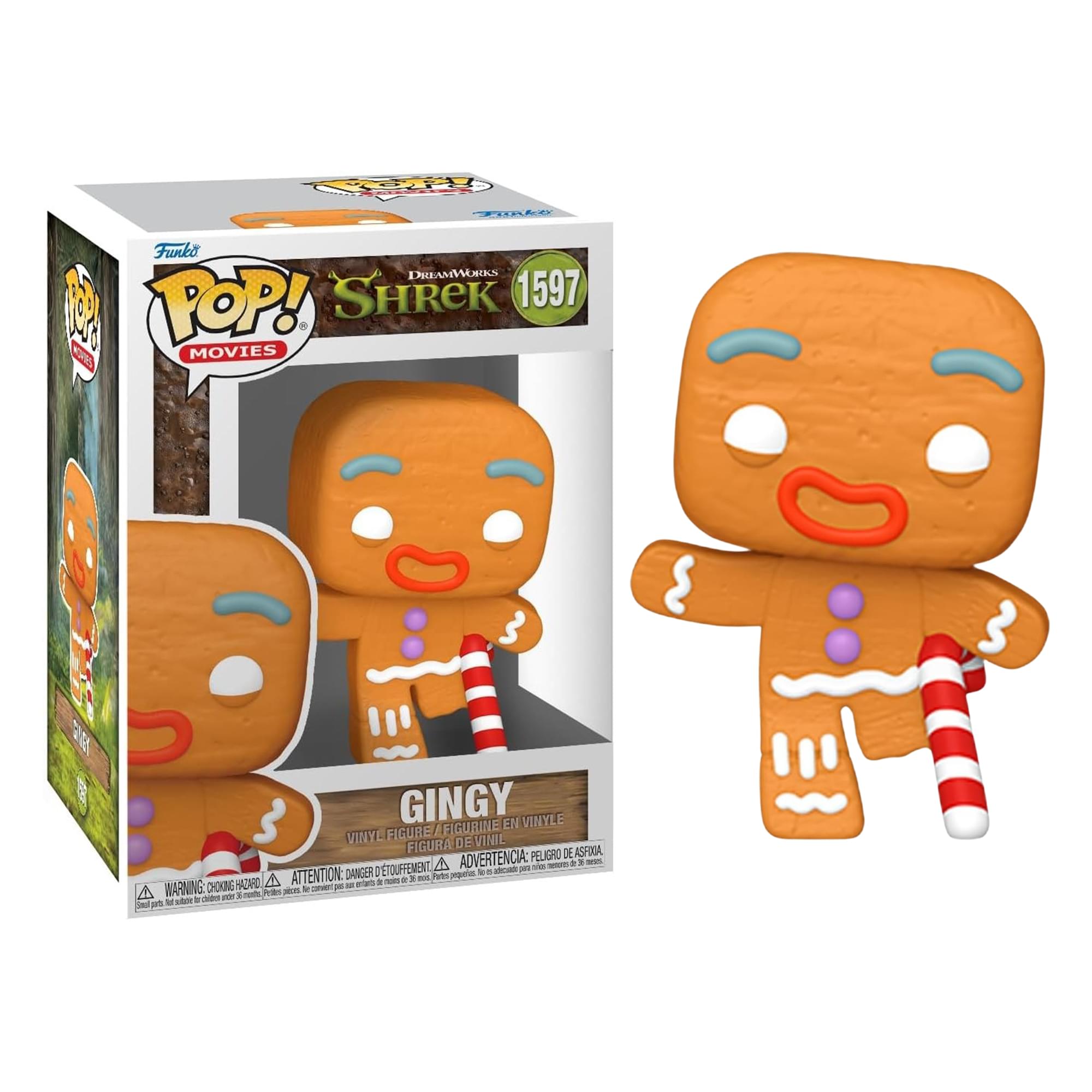 Foto 2 pulgar | Figura Gingy Del 30 Aniversario De Funko Pop Shrek Dreamworks - Venta Internacional.