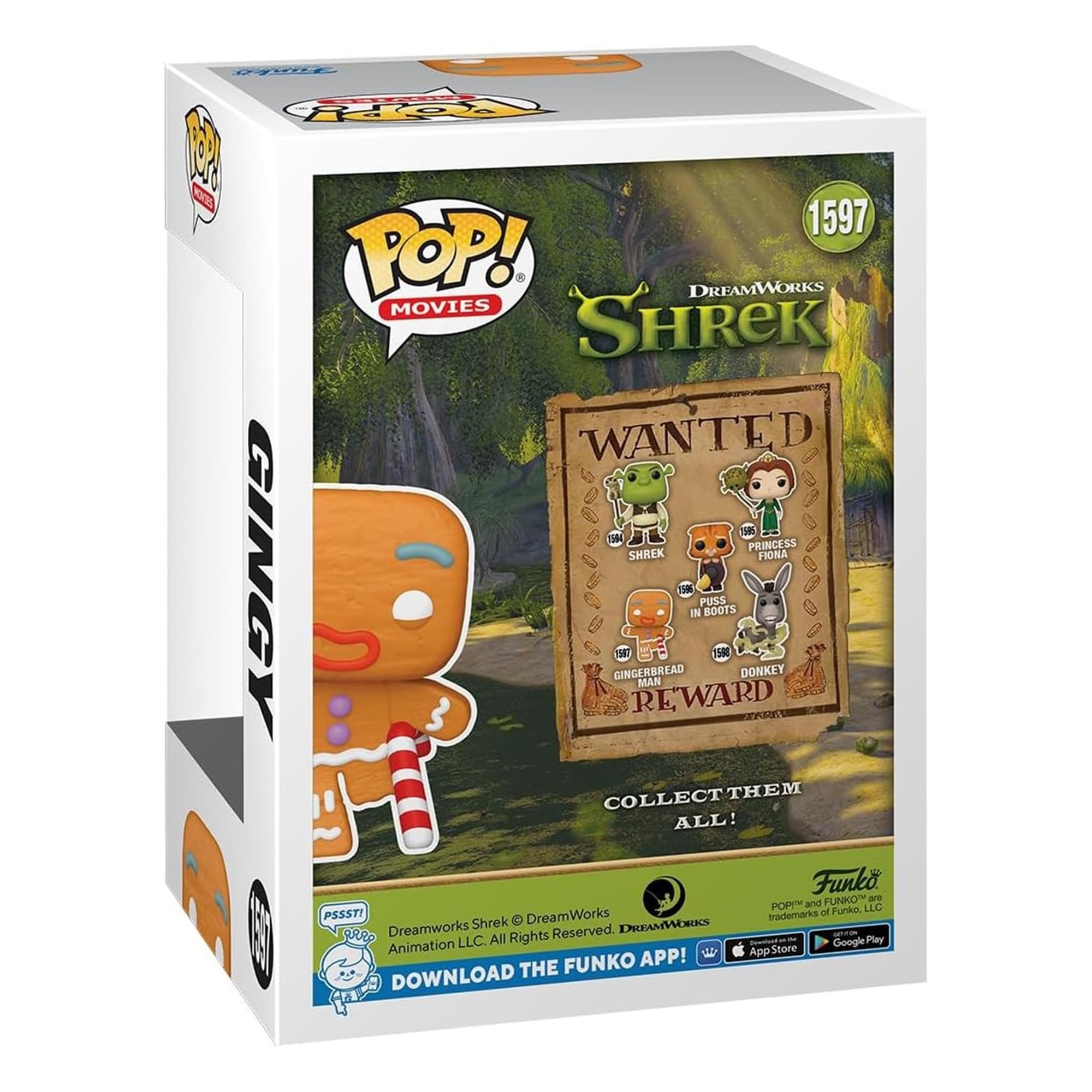 Foto 5 pulgar | Figura Gingy Del 30 Aniversario De Funko Pop Shrek Dreamworks - Venta Internacional.