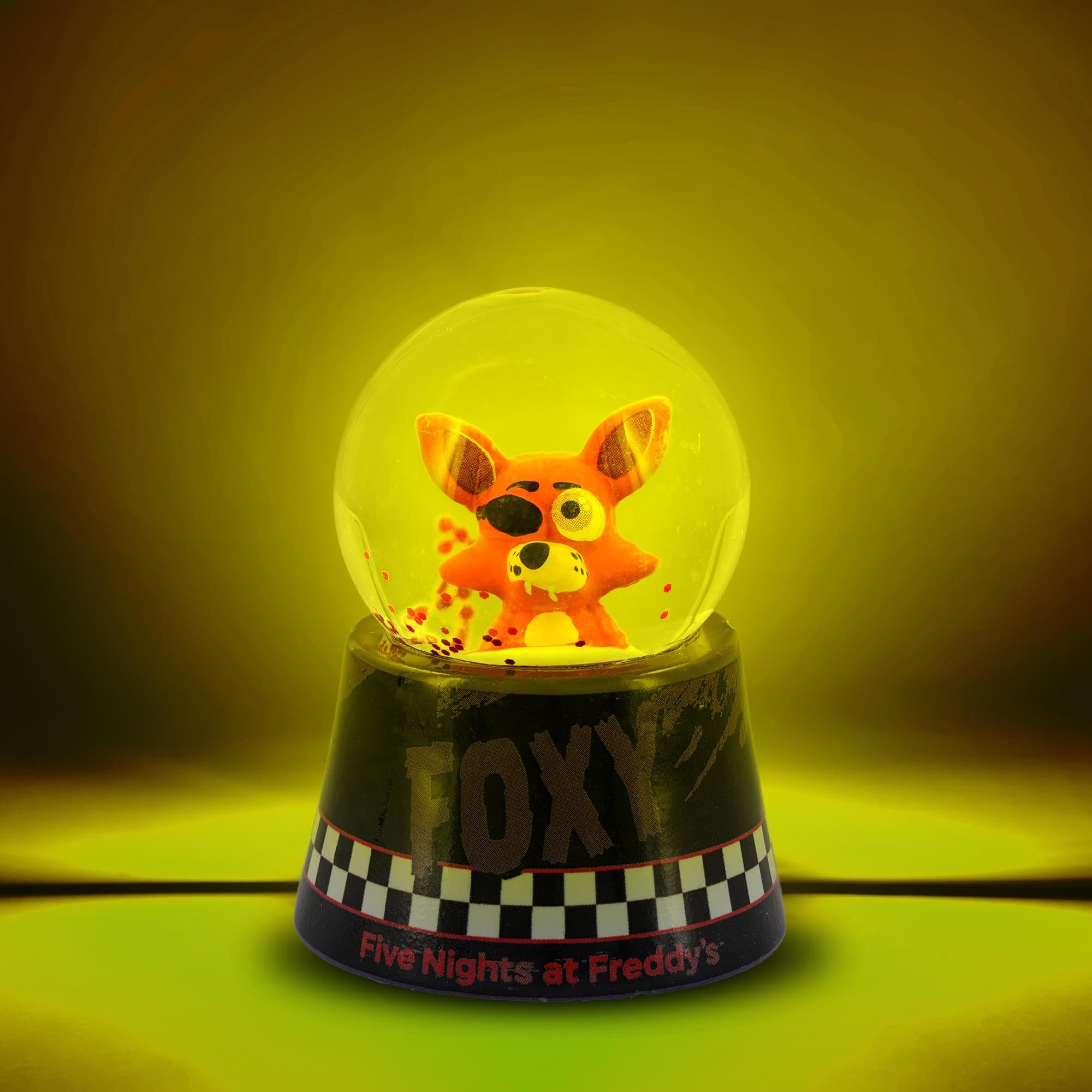 Foto 3 pulgar | Minibola De Nieve Silver Buffalo Five Nights At Freddy's Foxy - Venta Internacional.