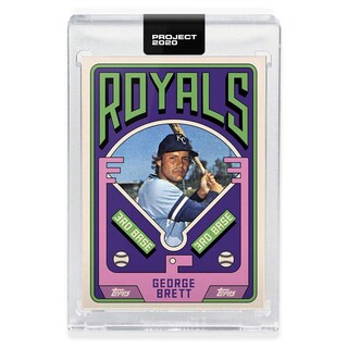Foto 2 | Trading Card Topps Project 2020 75-1975 George Brett - Venta Internacional.