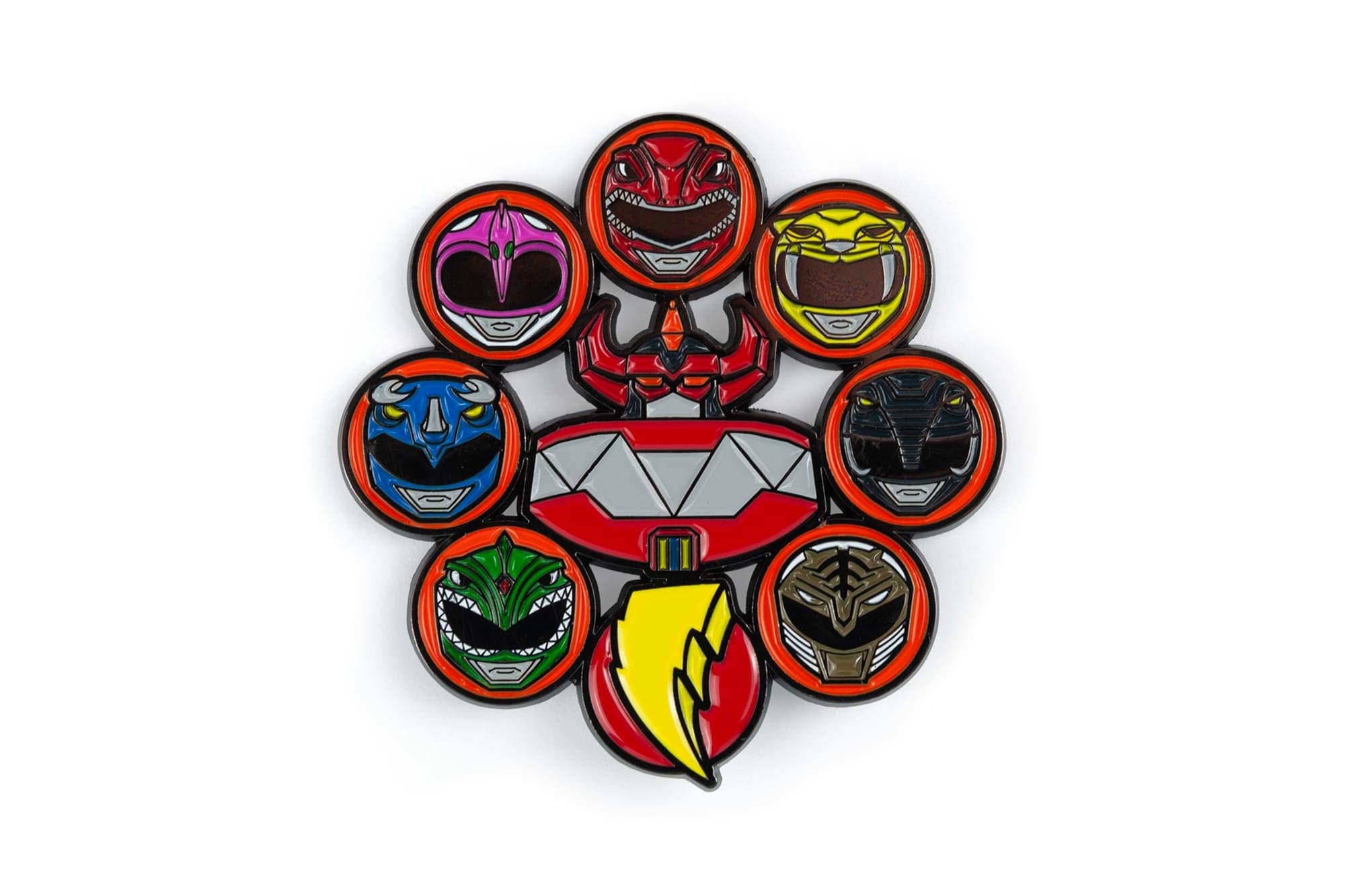Foto 2 pulgar | Alfiler Esmaltado Toynk Mighty Morphin Power Rangers Sdcc 2020 - Venta Internacional.