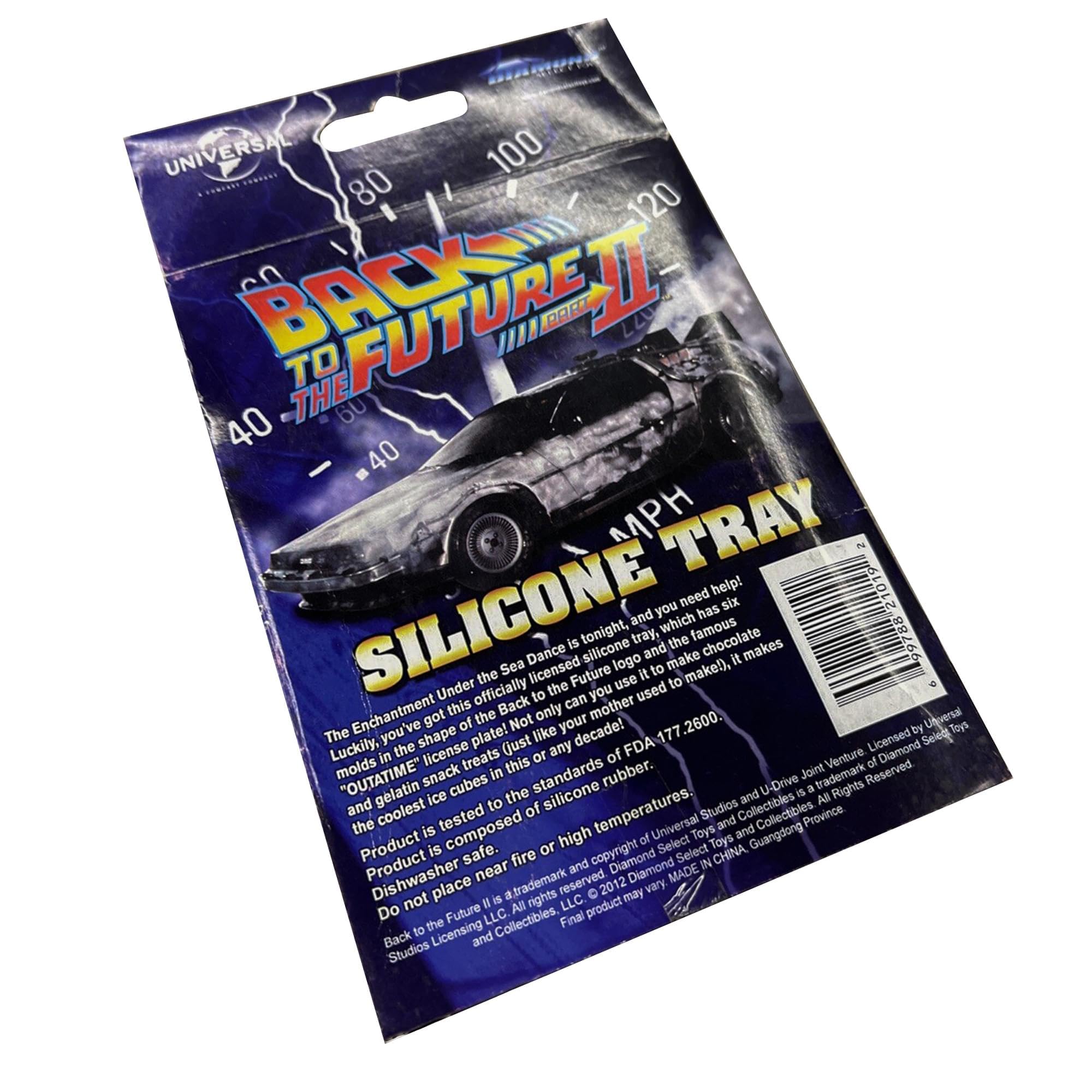 Foto 6 pulgar | Bandeja Para Cubitos De Hielo Diamond Select Toys Back To The Future - Venta Internacional.