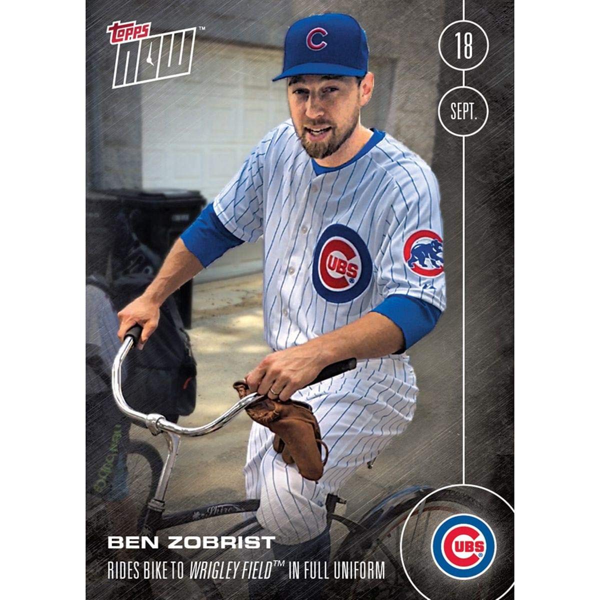 Foto 3 pulgar | Trading Card Encabeza Ahora A Ben Zobrist #475 De Los Chicago Cubs De La Mlb - Venta Internacional.