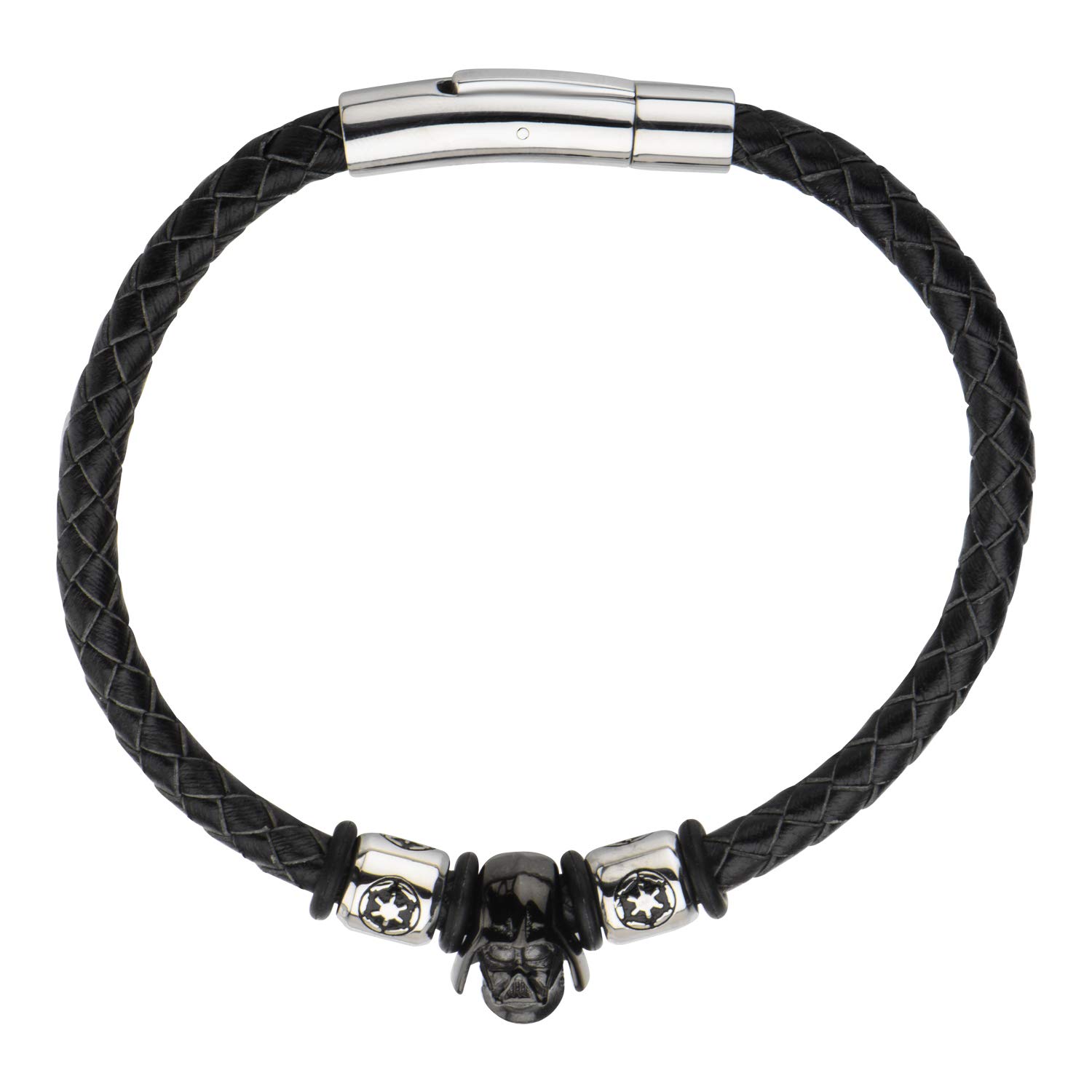 Foto 2 pulgar | Pulsera Star Wars Darth Vader De Acero Inoxidable Unisex - Venta Internacional.
