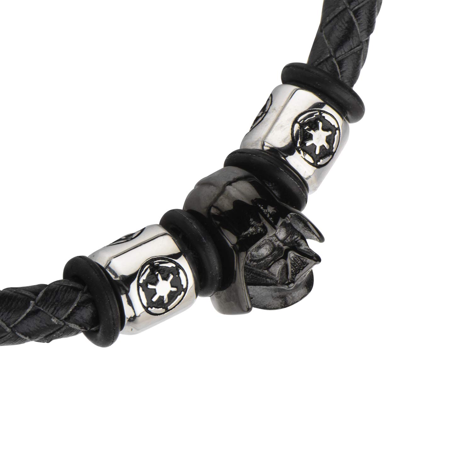 Foto 4 pulgar | Pulsera Star Wars Darth Vader De Acero Inoxidable Unisex - Venta Internacional.