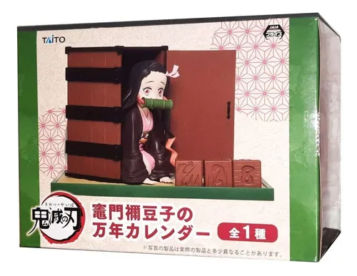 Foto 2 pulgar | Taito Prize Figure Perpetual Calendar: Demon Slayer Kimetsu No Yaiba - Kamado Nezuko