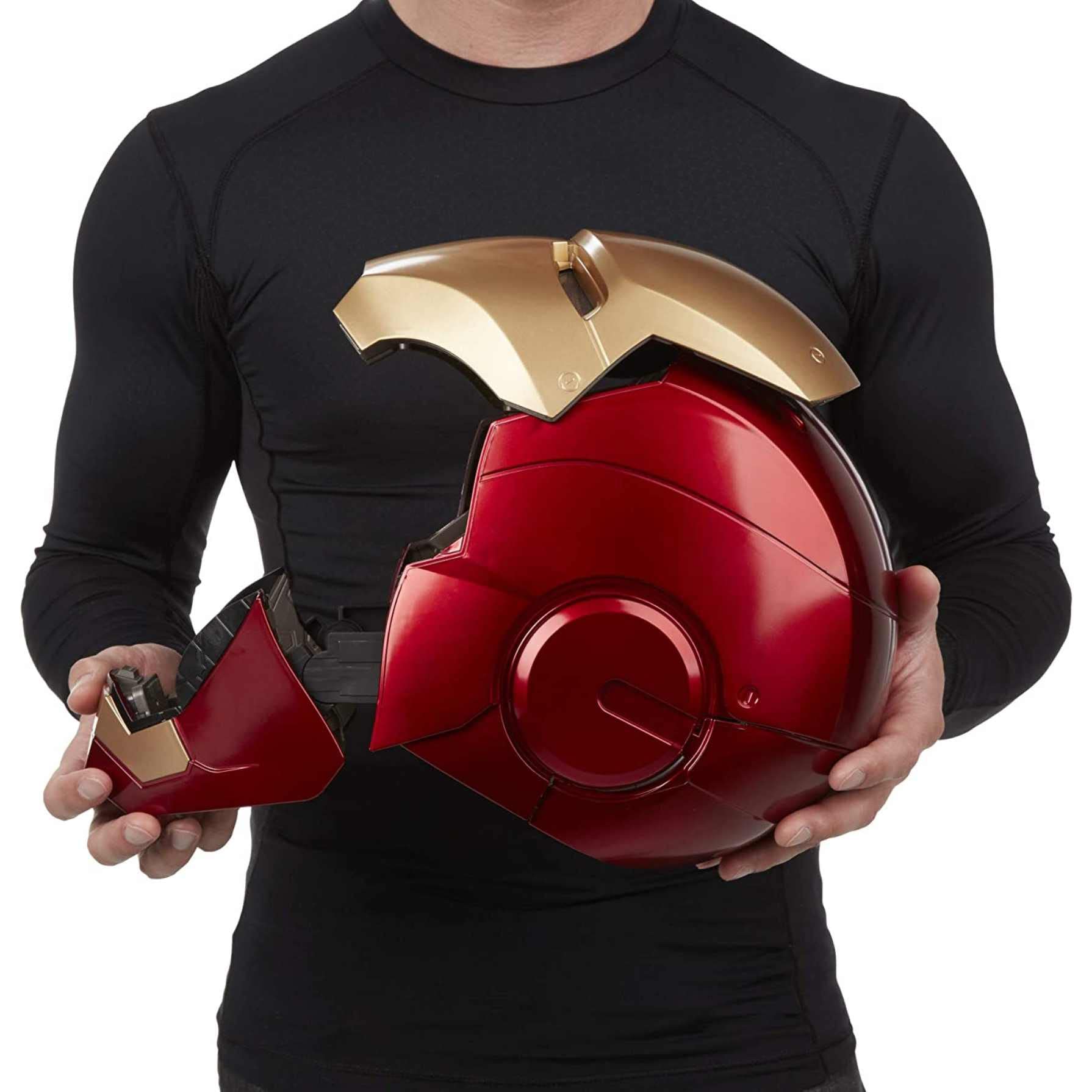 Foto 8 pulgar | Casco Electrónico Hasbro Marvel Legends Iron Man B7435e48 - Venta Internacional.