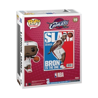 Foto 3 | Figura De Colección Funko Pop! Lebron James De La Revista Nba Slam - Venta Internacional.