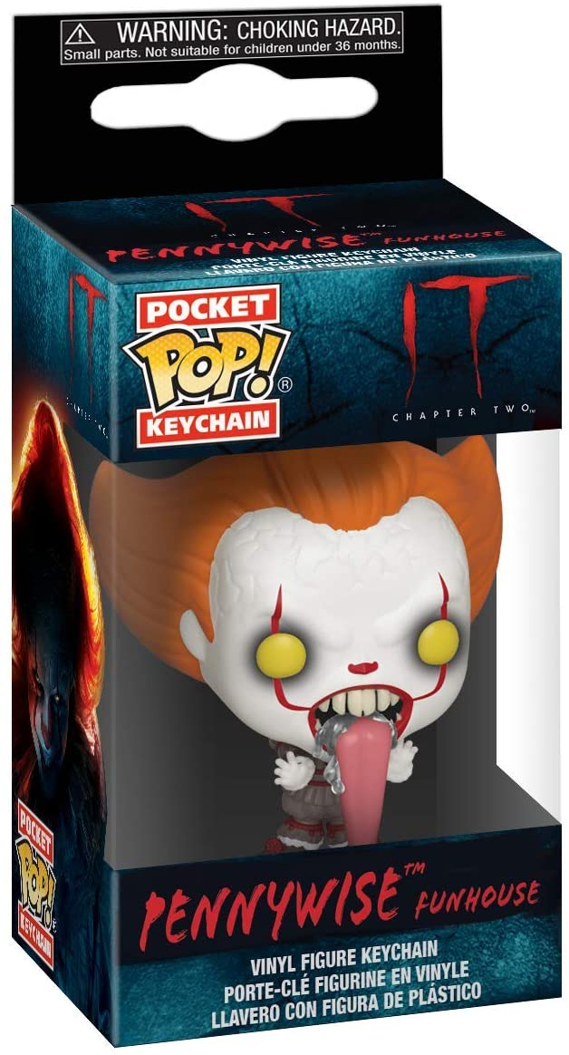 Foto 2 pulgar | Venta Internacional- ¡funko Pop! Llaveros: It 2 - Pennywise Con Lengua De Perro, Multicolor, Talla Única