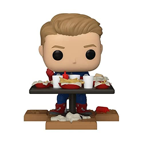 Venta Internacional- Pop Funko Deluxe, Marvel: Avengers Victory Shawarma Series - Capitán América