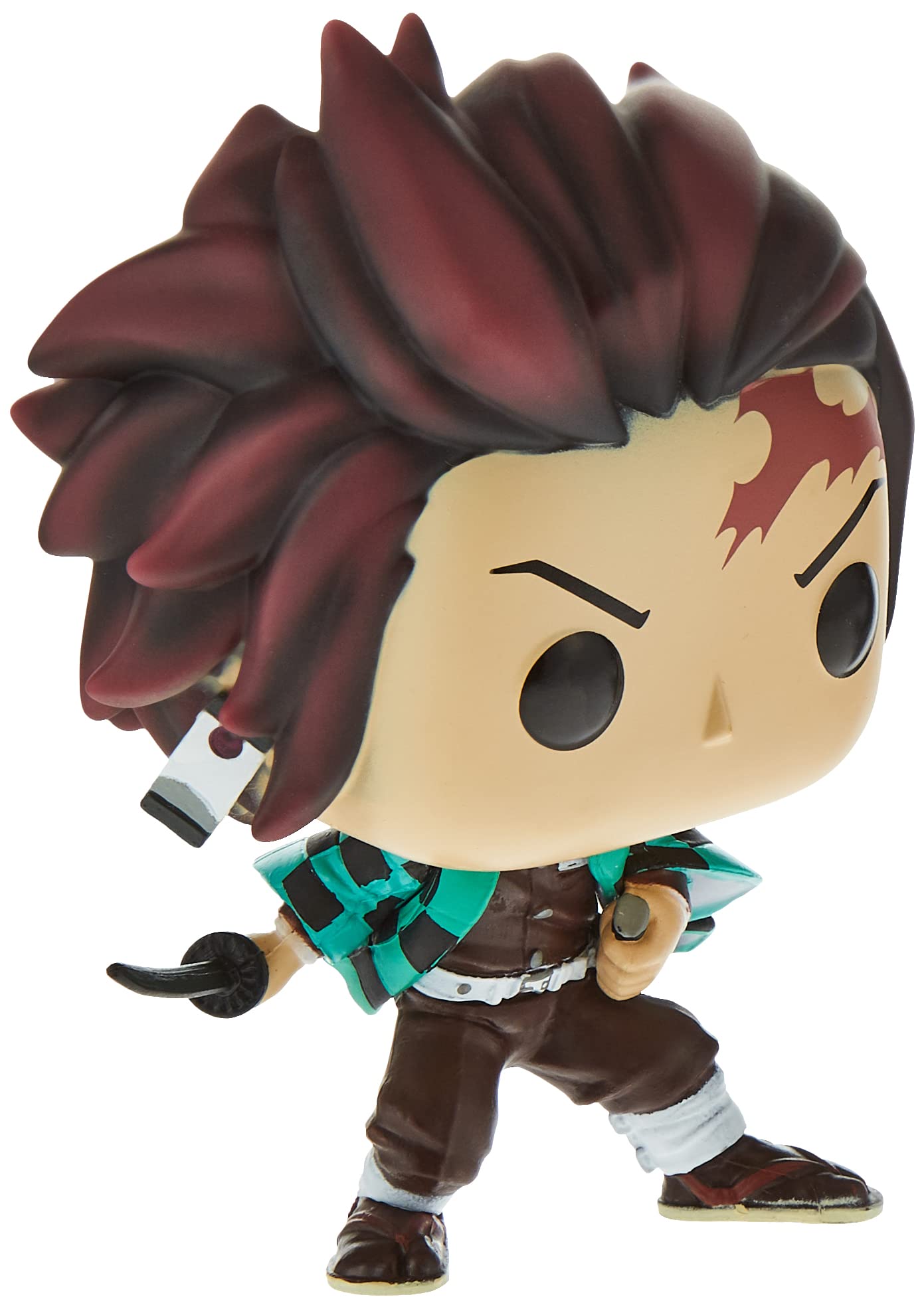 Venta Internacional- Funko Pop Animación: Demon Slayer- Tanjiro Kamado, Multicolor