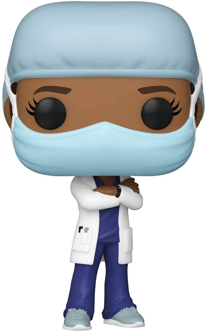 Foto 2 pulgar | Venta Internacional- Pop Funko! Héroes: Trabajador De La Línea Frontal- Trabajador Del Hospital Femenino # 2, Multicol