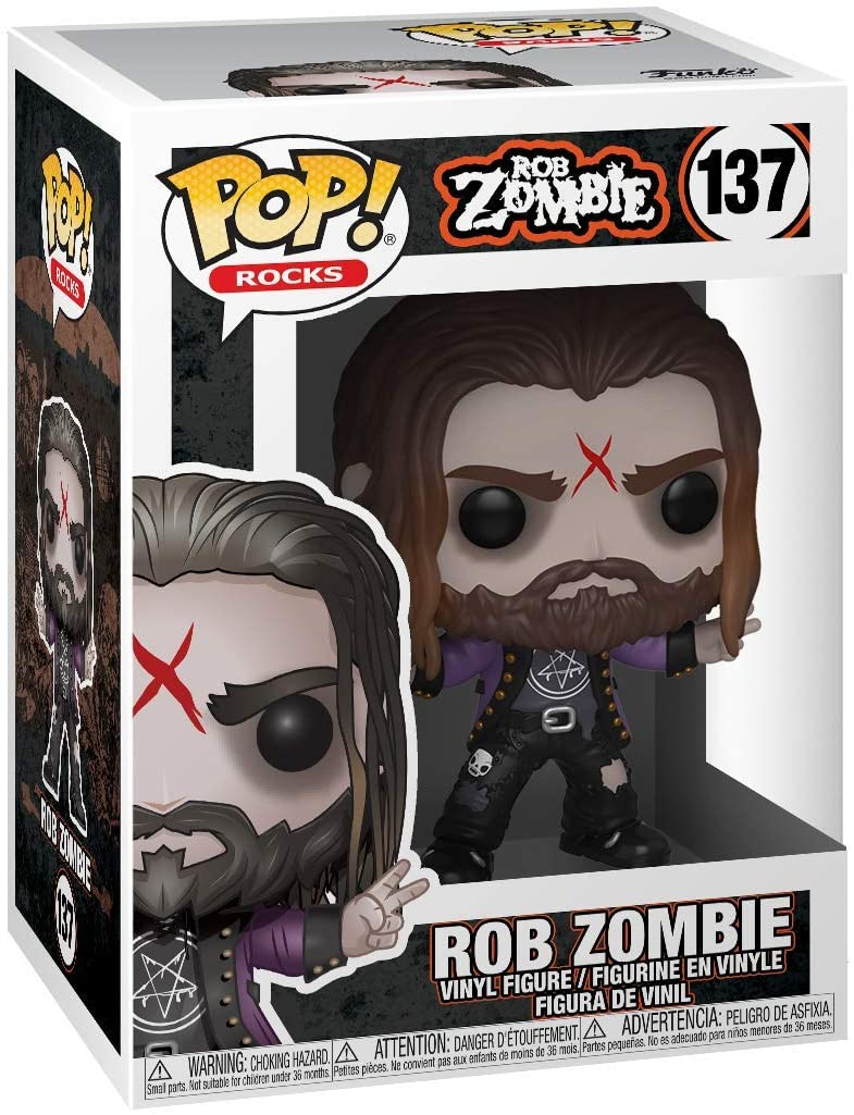 Foto 2 pulgar | Venta Internacional- ¡funko Pop! Rocas: Rob Zombie