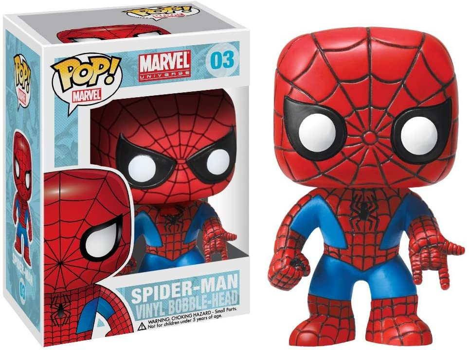 Foto 2 pulgar | Venta Internacional- ¡funko Pop! Marvel Figura Con Cabeza De Bobble De Vinilo De 4 Pulgadas - Spider Man