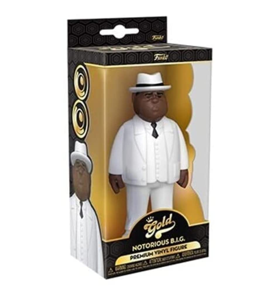 Foto 2 pulgar | Venta Internacional- Pop Funko ¡pop! Vinil Dorado: Biggie Smalls - Traje Blanco 5'' Multicolor Estándar 56715