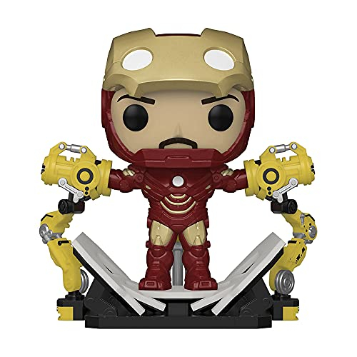 Foto 2 pulgar | Venta Internacional- ¡pop! Iron Man 2: Figura De Vinil Deluxe Iron Man Mkiv Con Pórtico Que Brilla En La Oscuridad