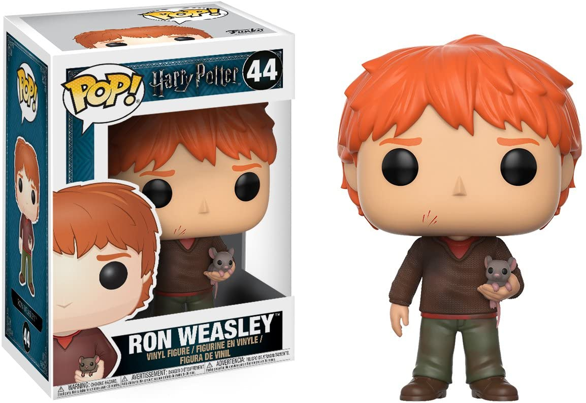 Foto 2 pulgar | Venta Internacional- Funko Pop Movies Harry Potter-ron Weasley Con Pekbers Toy