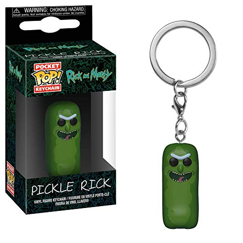 Foto 2 pulgar | Venta Internacional- Funko 35929 ¡pop! Llavero: Rick & Mortypickle Rick, Multicolor