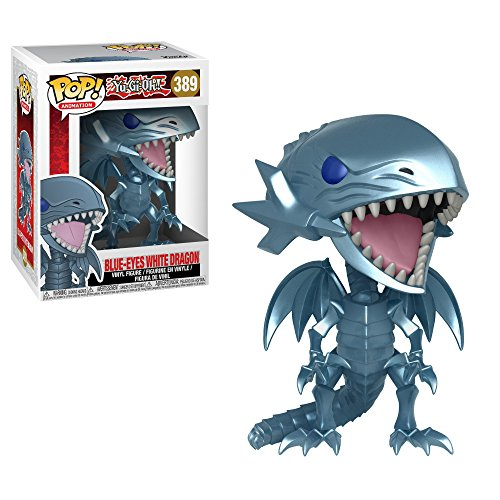 Venta Internacional- Animación Funko Pop: Yu-gi-oh! - Figura Coleccionable Dragón Blanco Ojos Azules, Multicolor