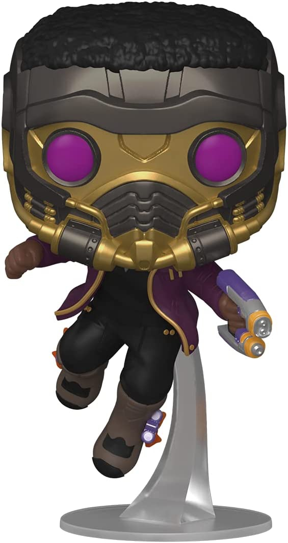 Venta Internacional- ¡funko Pop! Marvel: ¿y Si? - T'challa Star-lord