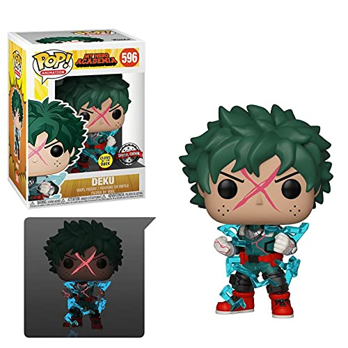 Venta Internacional- Funko The My Hero Academia Deku Cowl Glow-in-the-dark Pop! Vinilo Estándar