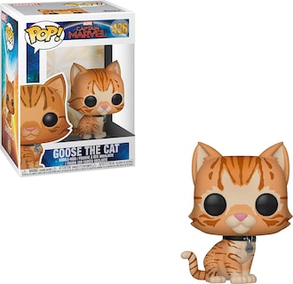 Foto 1 | Venta Internacional- ¡funko Pop! Marvel: Capitán Marvel - Ganso El Gato Juguete, Estándar, Multicolor