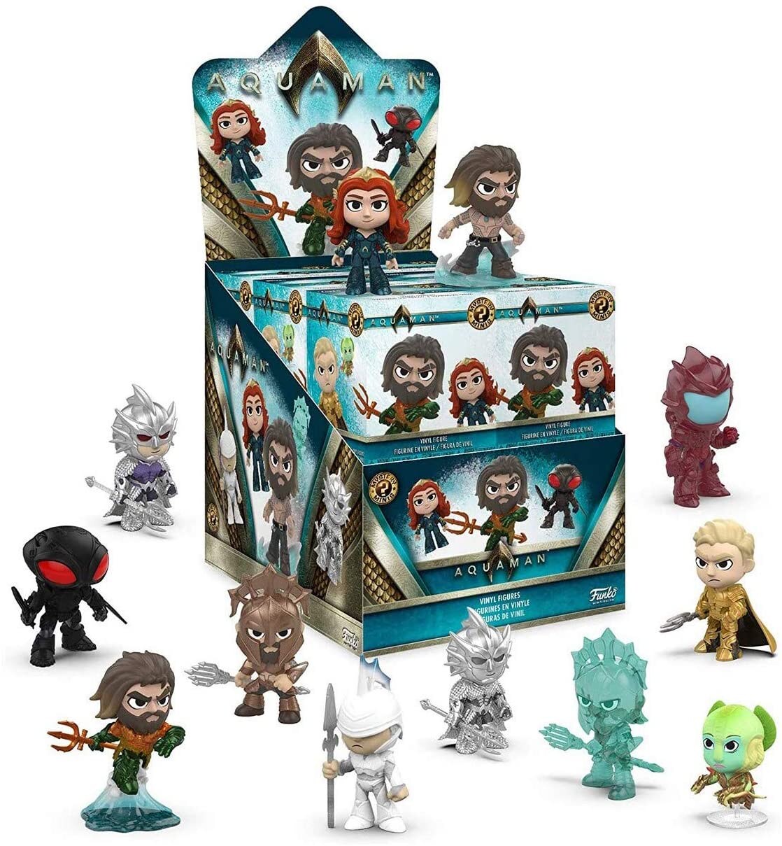 Venta Internacional- Funko Mystery Mini: Película De Aquaman - Figura Coleccionable One Mystery, Multicolor $431