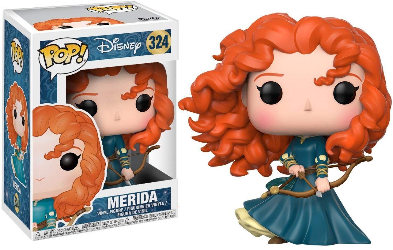 Foto 2 pulgar | Venta Internacional- Funko Pop Disney: Figura De Vinilo Coleccionable De Mérida, Naranja