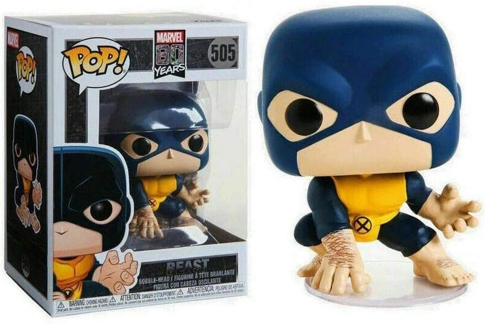 Venta Internacional- ¡funko Pop! Marvel: 80th - Bestia, Multicolor, Estándar (40716) $559