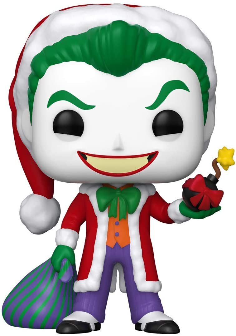 Foto 2 pulgar | Venta Internacional- ¡funko Pop! Dc Heroes: Dc Holiday - El Joker Como Figura De Vinilo De Santa