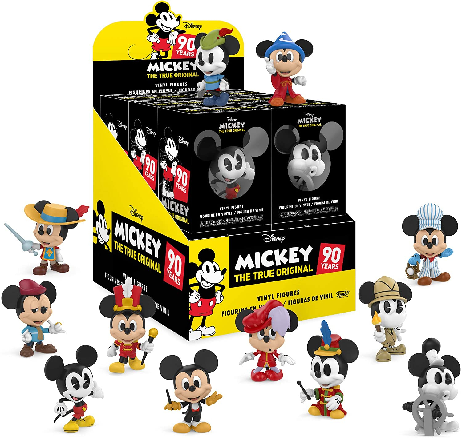 Foto 2 pulgar | Venta Internacional- Funko Mystery Minis: Disney - Mickey's 90th - One Mystery Figura Coleccionable, Estándar, Multico