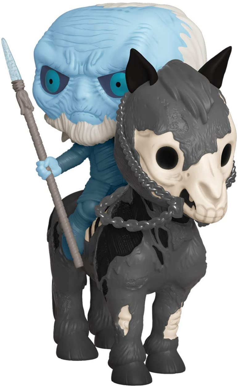 Foto 2 pulgar | Venta Internacional- Funko Pop! Paseos: Juego De Tronos & Ndash, Resplandor En El Caminante Y Caballo Blanco Oscuro