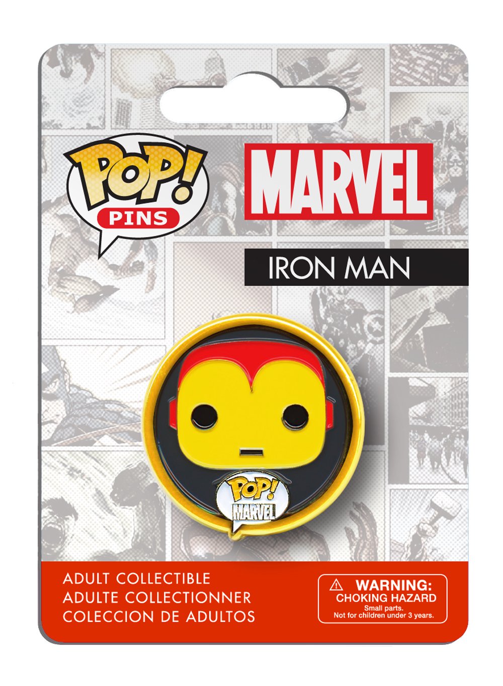 Foto 1 | Venta Internacional- Funko Pop Pins: Figura De Acción De Marvel Iron Man