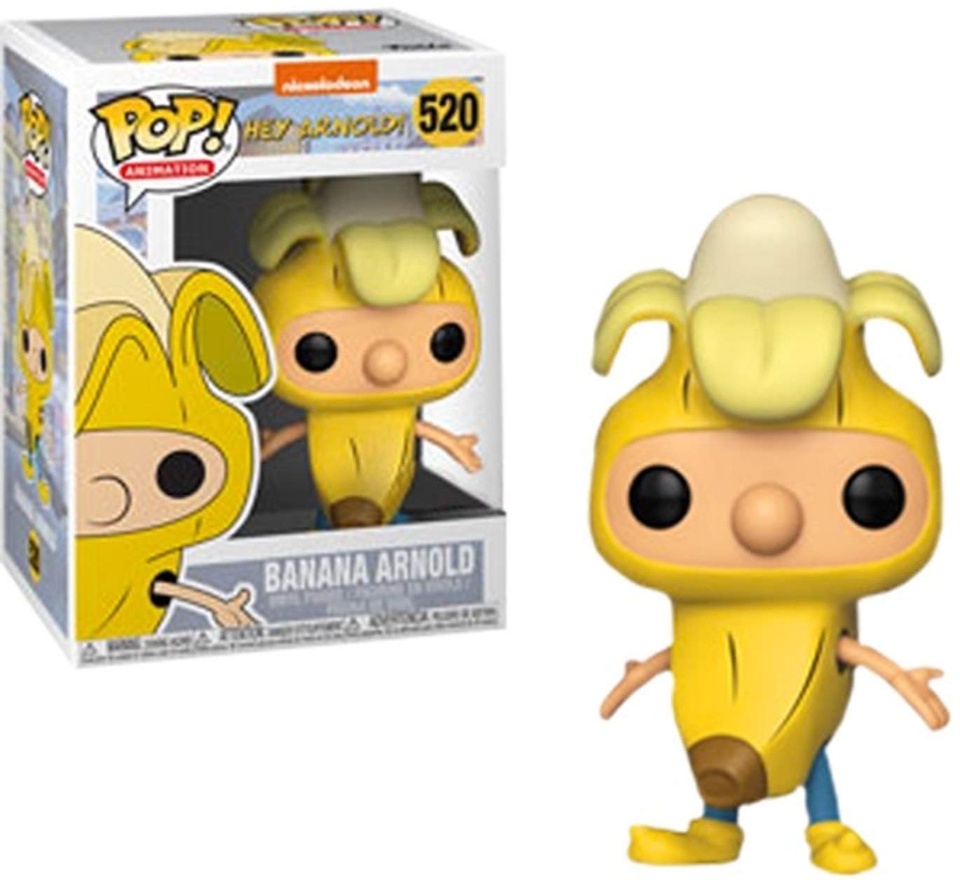 Venta Internacional- ¡Funko Pop! 520 ¡Hola Arnold! Figura Vinílica  Exclusiva Banana Arnold 