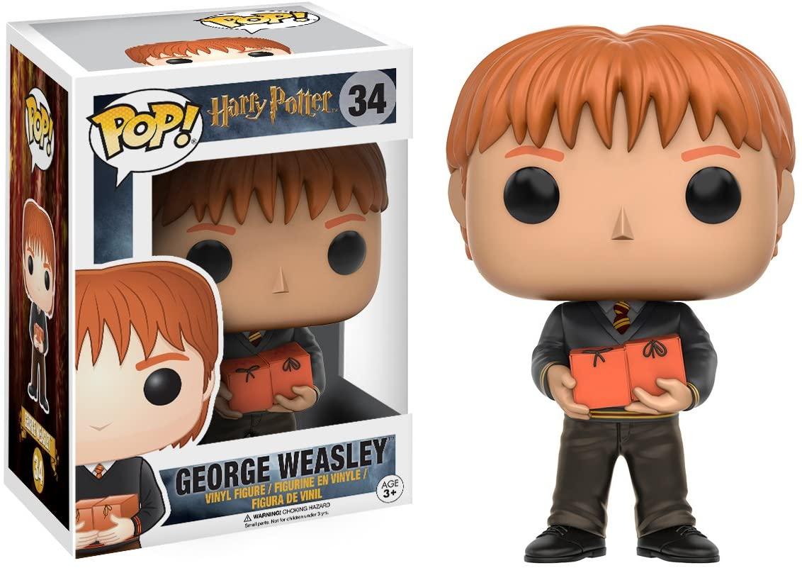 Foto 2 pulgar | Venta Internacional- Funko Harry Potter George Weasley - Figura Pop, Color Naranja