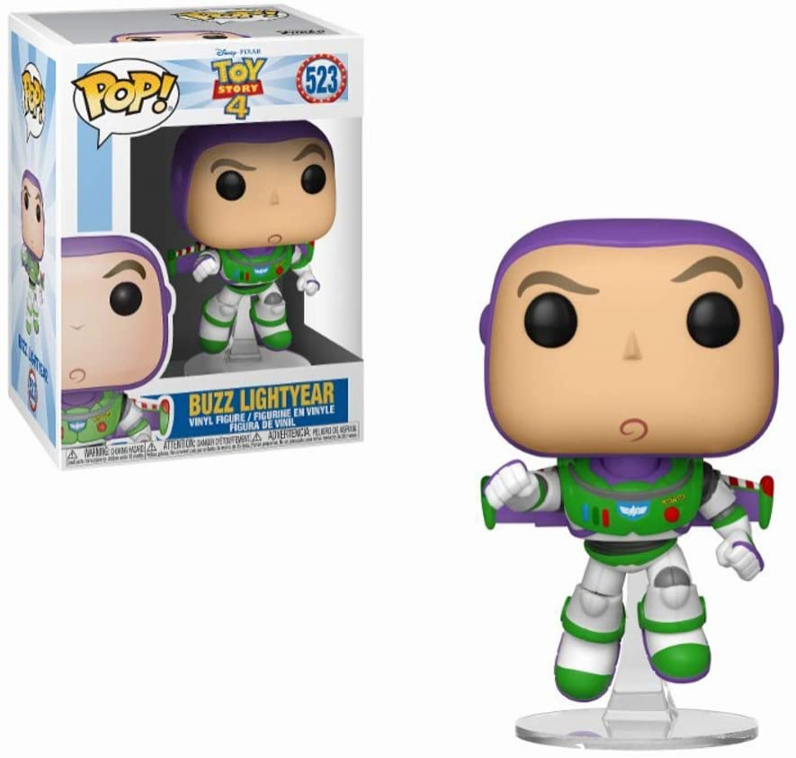 Venta Internacional- Funko Pop! Disney: Toy Story 4 - Buzz Lightyear, Multicolor, Standard