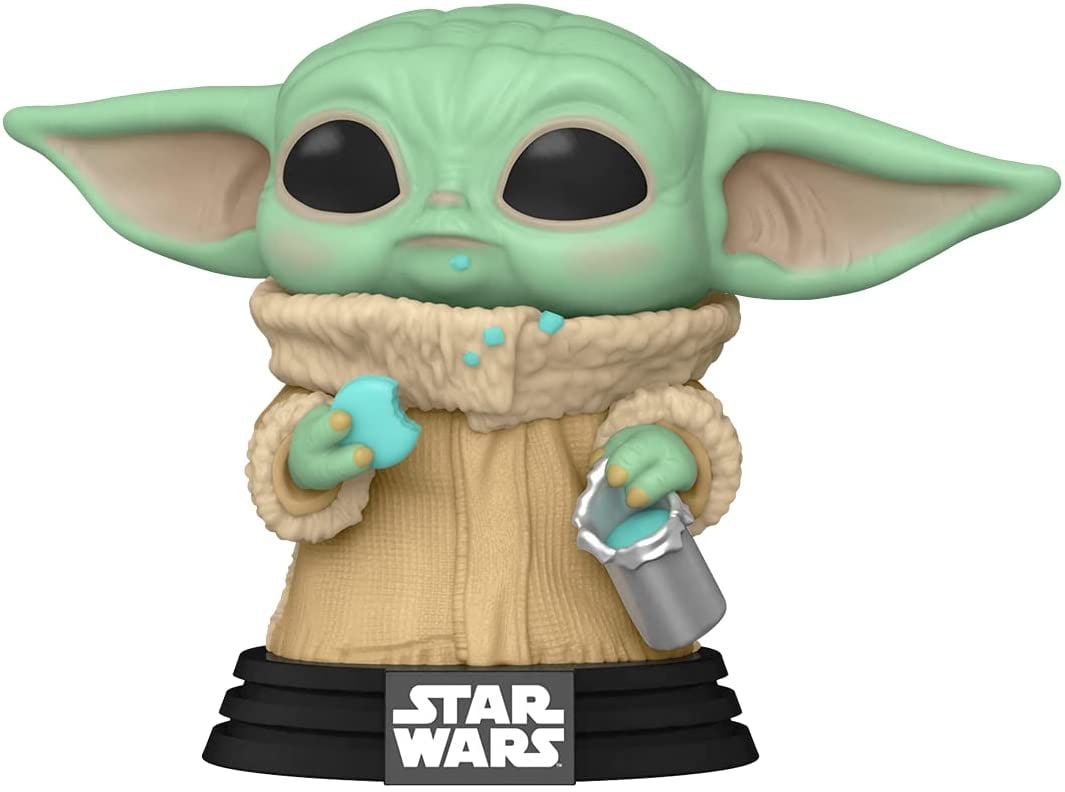 Venta Internacional- Funko Pop! Star Wars: The Mandalorian - El Niño, Grogu Con Galleta $694