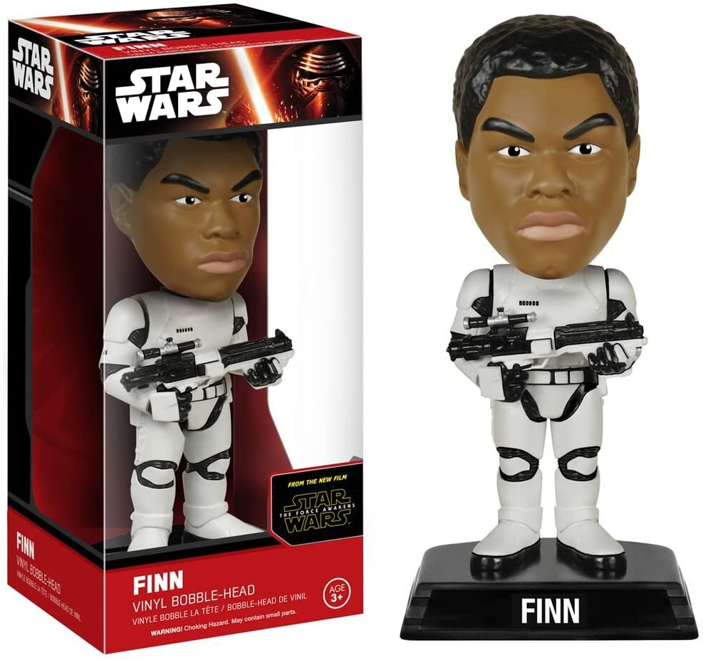 Foto 2 pulgar | Venta Internacional- Funko Wacky Wobbler Star Wars: Episode 7 - Figura De Acción De Stormtrooper Finn