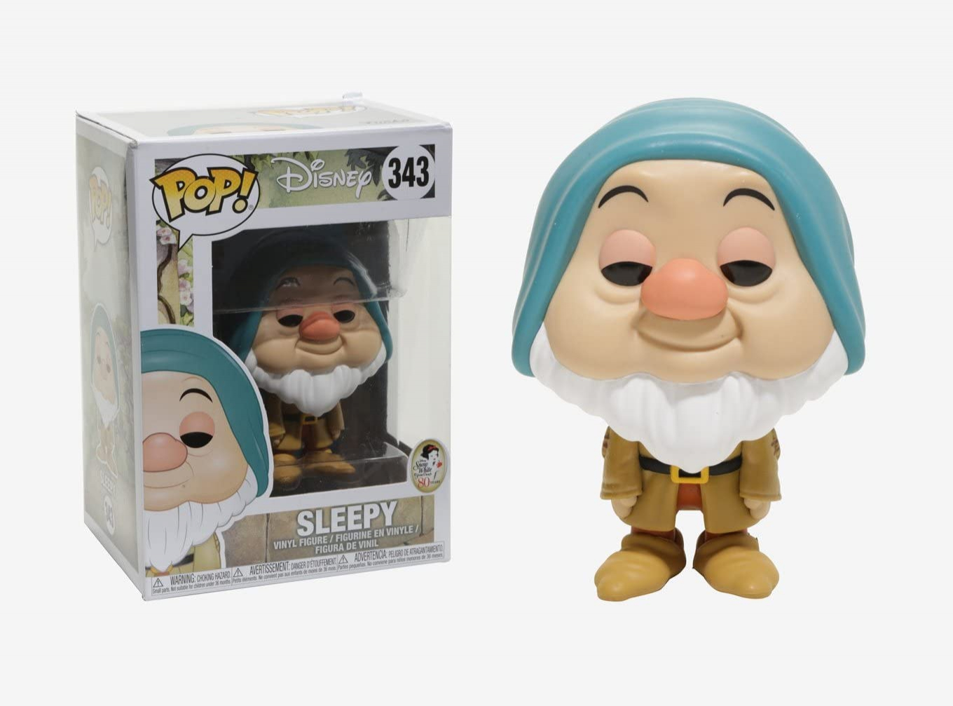 Foto 2 pulgar | Venta Internacional- Funko Pop Disney: Blancanieves - Figura De Vinil Coleccionable Sleepy