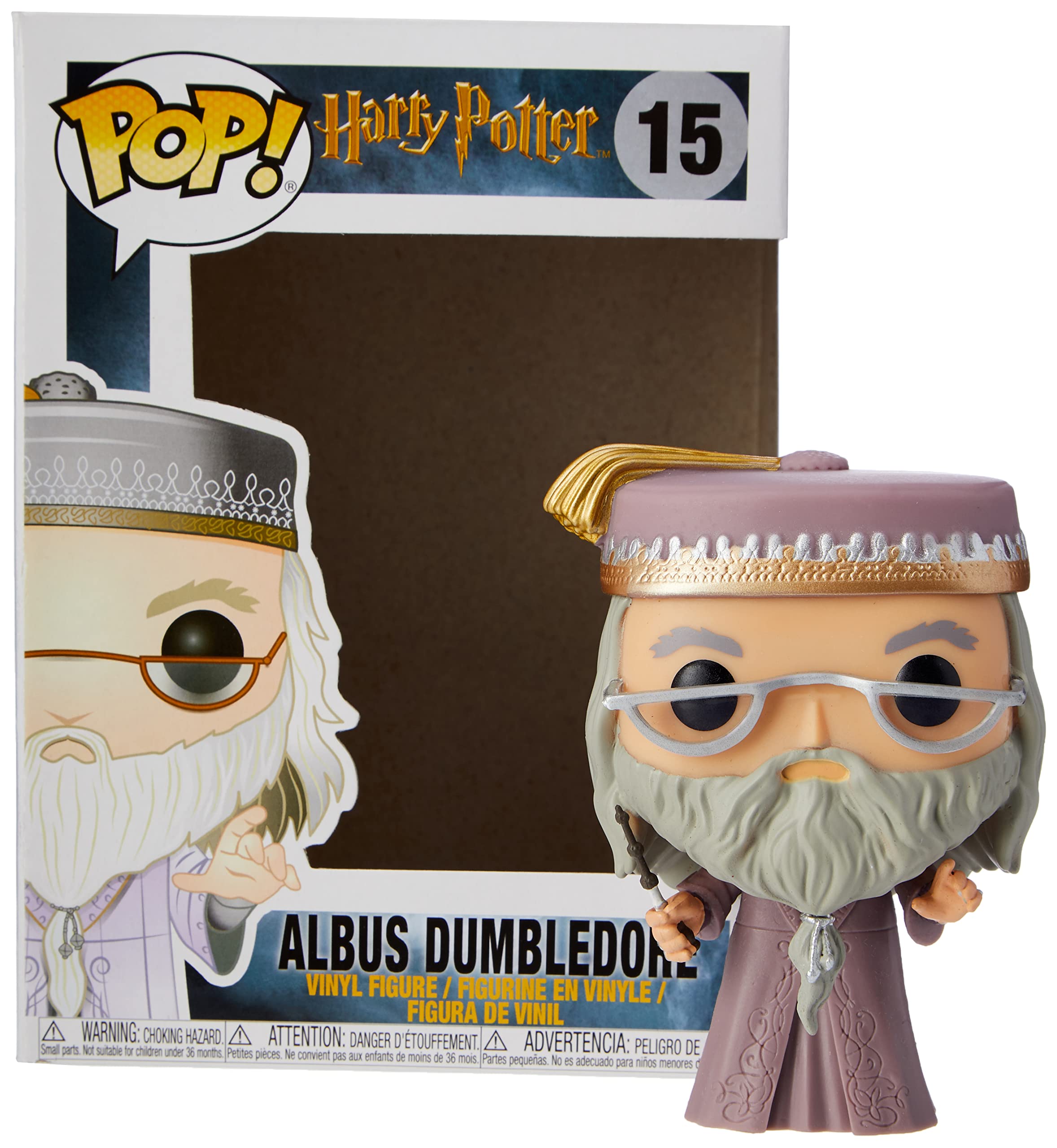 Foto 2 pulgar | Venta Internacional- Funko Pop Movies: Figura De Acción De Harry Potter - Dumbledore
