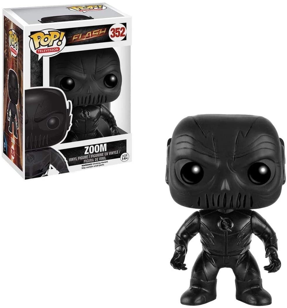 Venta Internacional- Funko Pop Tv: La Figura De Acción De Flash Zoom, Multi, 3.75 Pulgadas