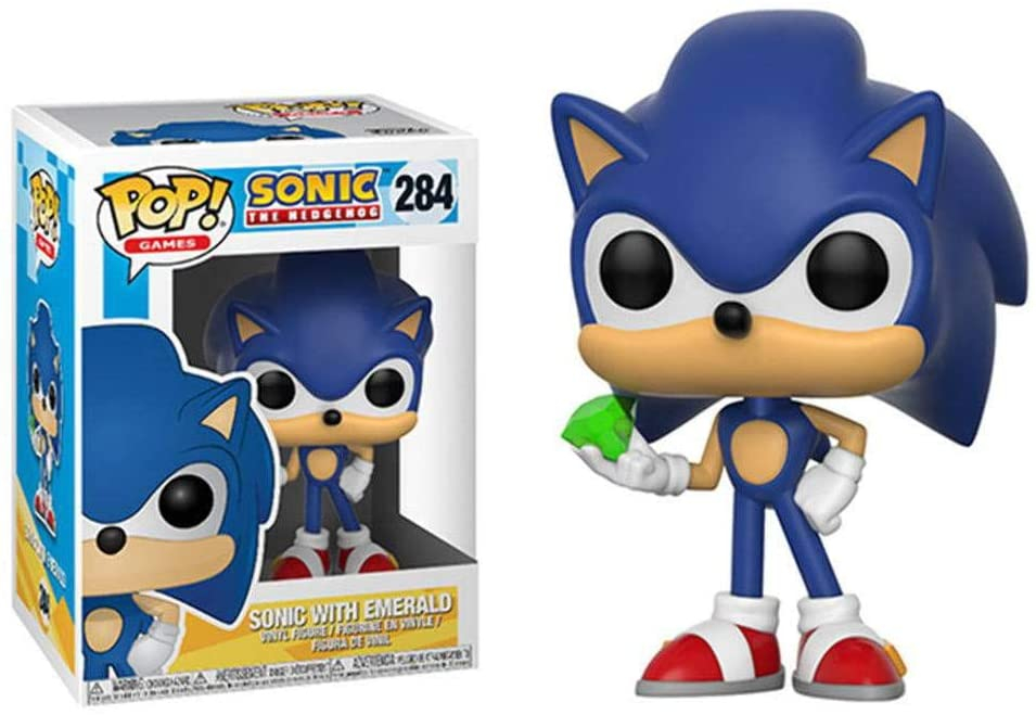 Foto 2 pulgar | Venta Internacional- ¡funko Pop! Juegos: Sonic - Sonic Con Juguete Coleccionable Esmeralda