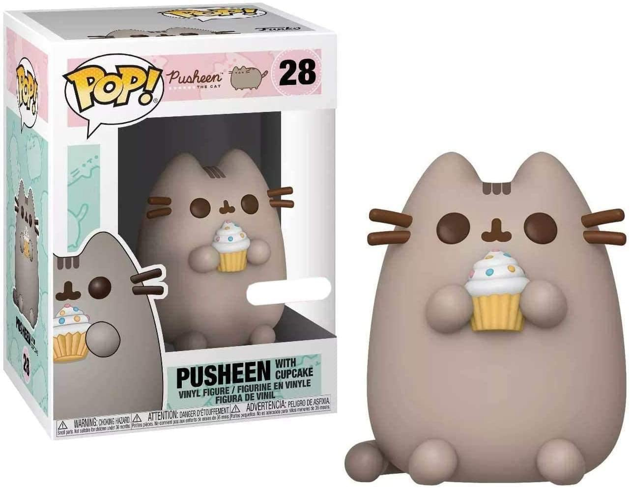 Venta Internacional- Funko Pop! Pusheen The Cat #28 - Pusheen Con Cupcake Exclusive
