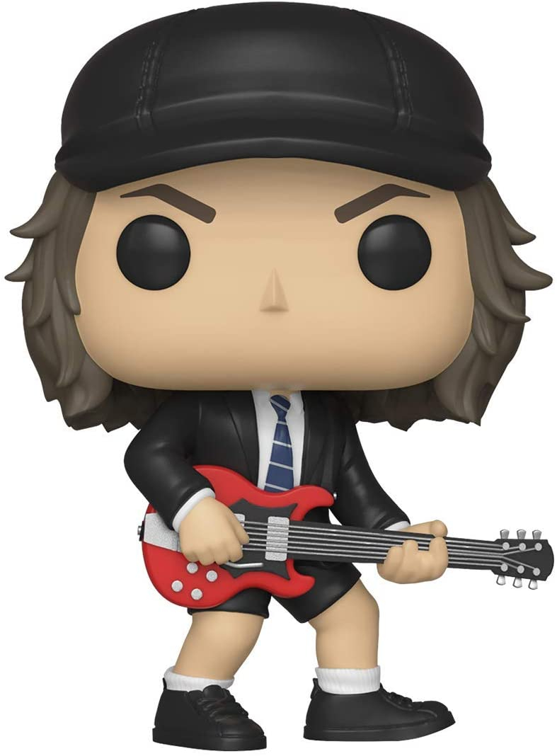 Venta Internacional- Funko Pop! Rocas: Ac/dc - Agnus Young (estilos Pueden Variar) Juguete, Estándar, Multicolor